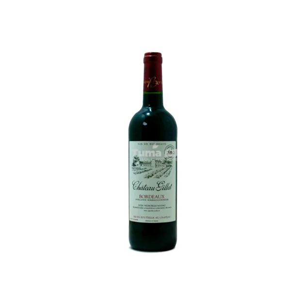 Red Wine / Vin Rouge Chateau Gillet Bordeaux 13.5%.Vol 75cl