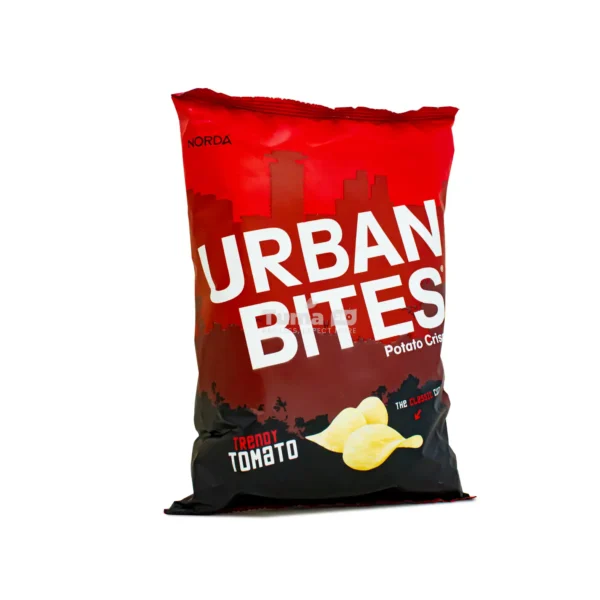 Urban Bites Trendy Tomato Potato Crisps 120g