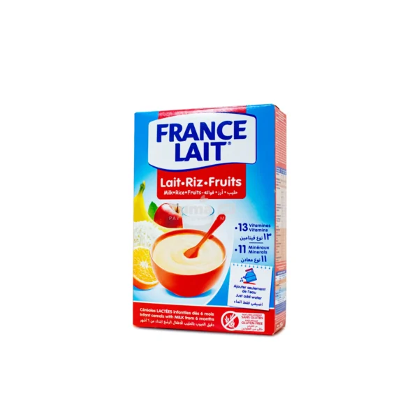 France lait (Lait-Riz-Fruits) From 6 Months 250g