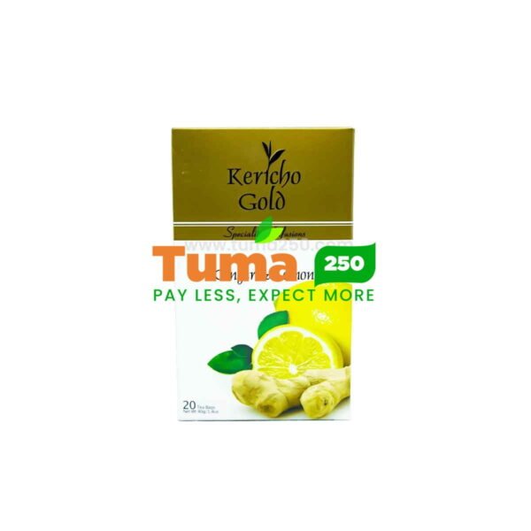 Kericho Gold Ginger & Lemon 40g