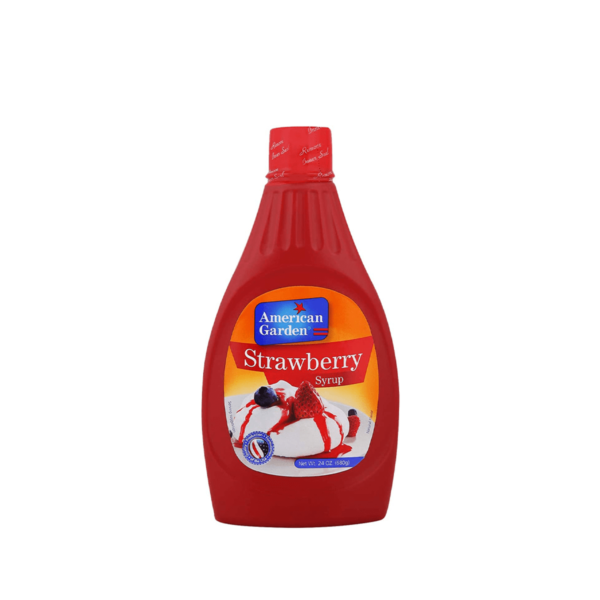 American Garden Strawberry Syrup 680g