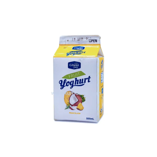 Giheke Dairy Fruit Yoghurt Pinacolada Flavored 500ml