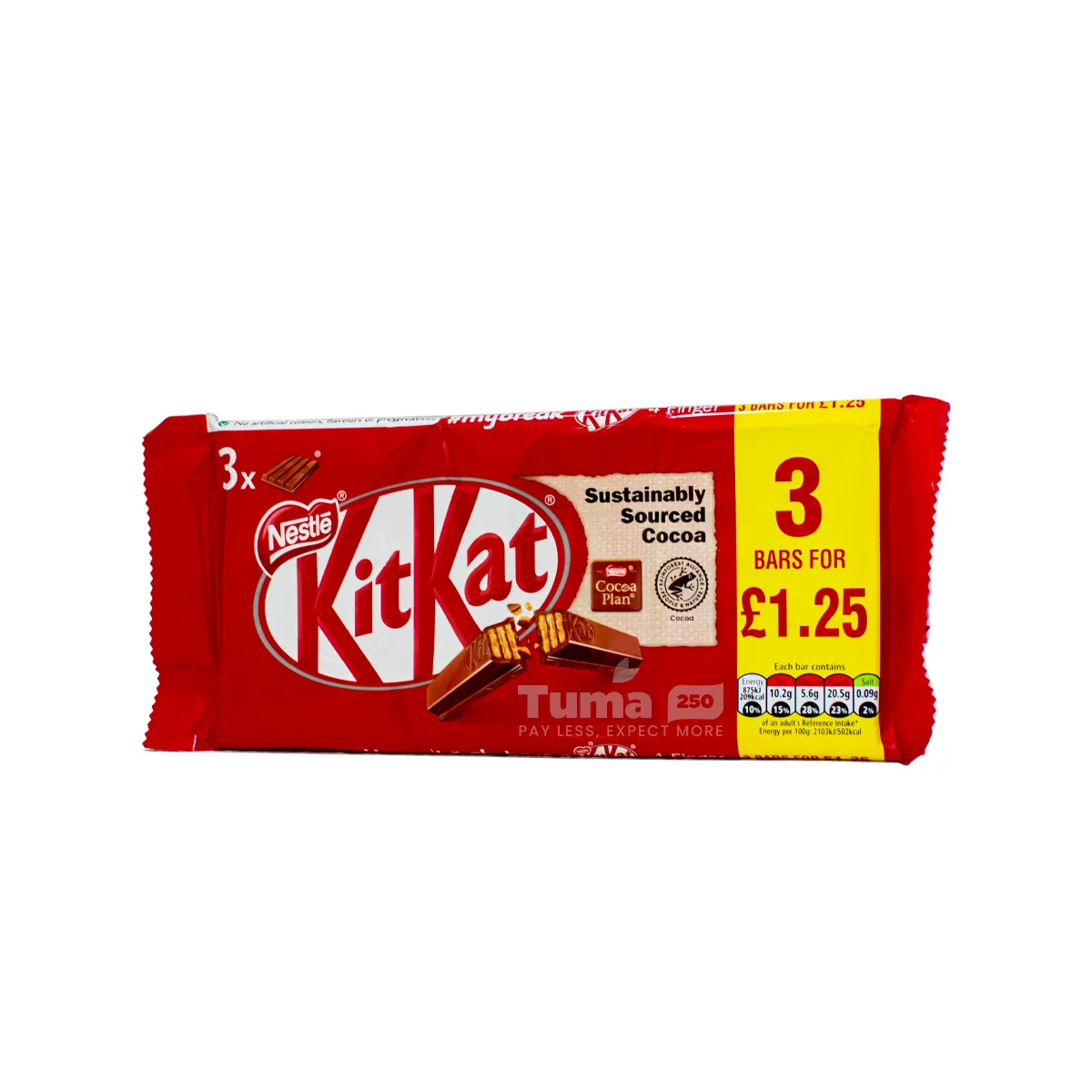 Nestle KitKat Chocolate -124.5g(3bars)