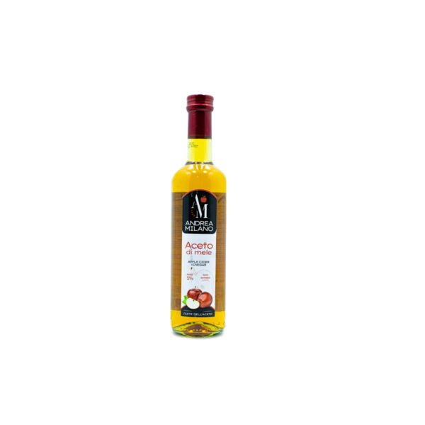 Andrea Milano Aceto di Mele  Apple Cider Vinegar-500ml(5% Acidity)