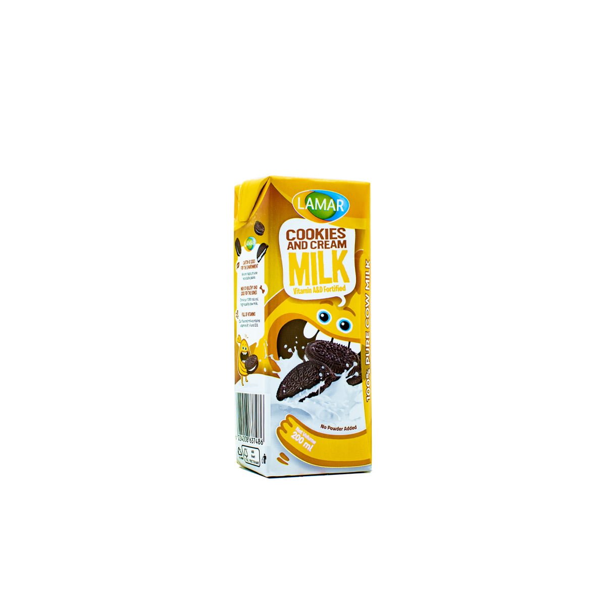 Lamar Cookies And Cream Flavoured Milk 200ml