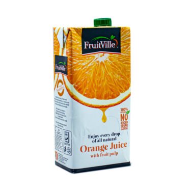 FruitVille 100% Natural Orange Juice 1L