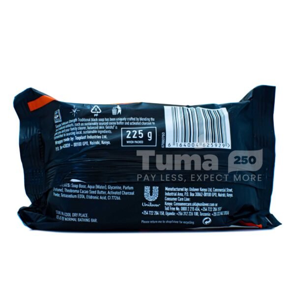Geisha Traditional Black Family Bathing Bar Soap 200g - Image 2