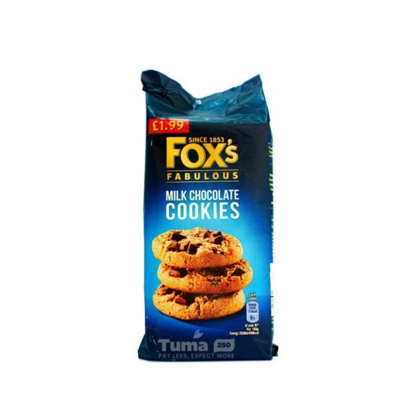 Fox's Fabulous Milk Chocolate Cookies 175g