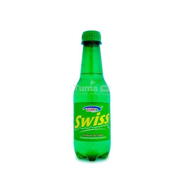 Azam Swiss Lemon & Lime Flavoured Carbonated Soft Drink 300ml