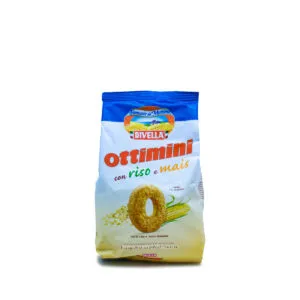 Divella Ottimini Con Riso E Mais/Rice And Corn Biscuits 400g