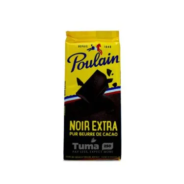 Poulain Extra Dark Chocolate Bar - 100g