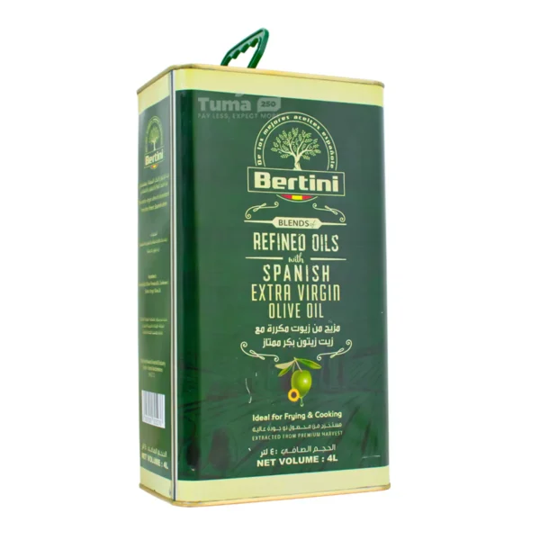 Bertini Refined Oils Spanish Extra Virgin Olive Oil 4L