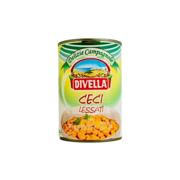 Divella Ceci Lessati(Boiled Chickpeas) 400g