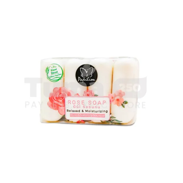 Papilion Rose Soap (4x70g) -280g