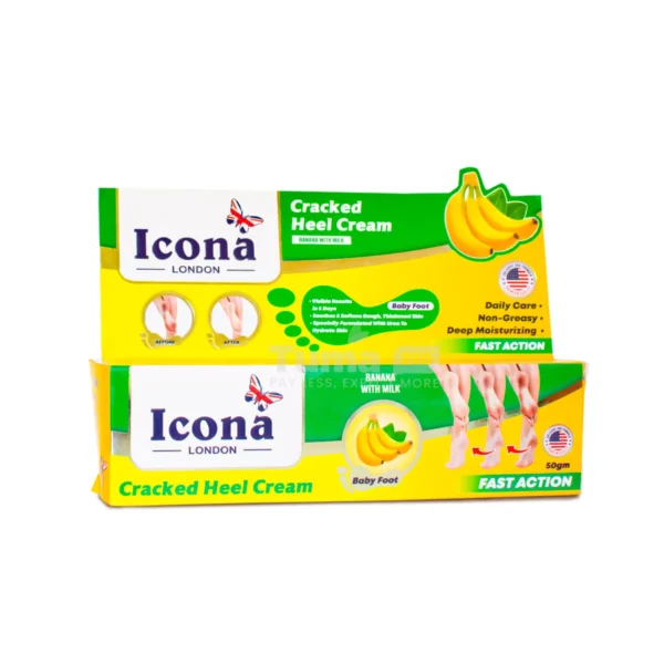 Icona London Cracked Heel Cream -50gm