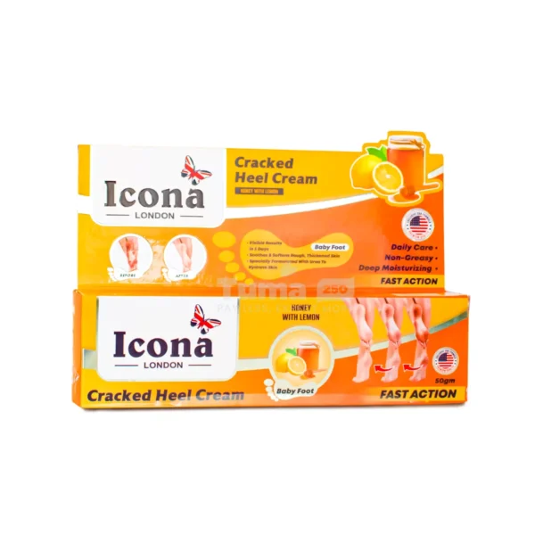 Icona London Cracked Heel Cream -50gm