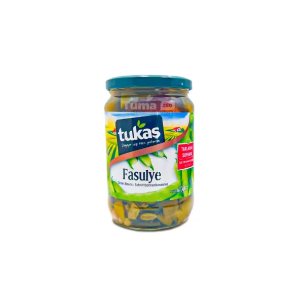 Tukas Green Beans (fasulye) 670g