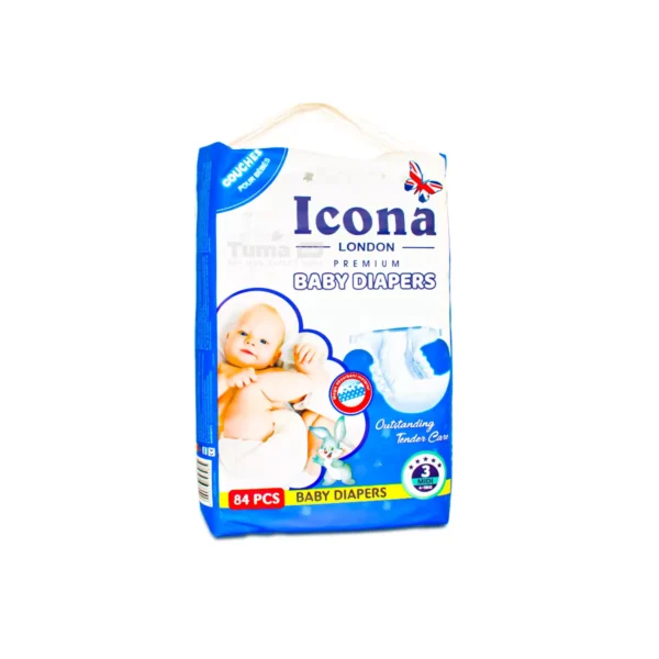Icona London Baby Diapers 3midi(4-11kg) -84pcs