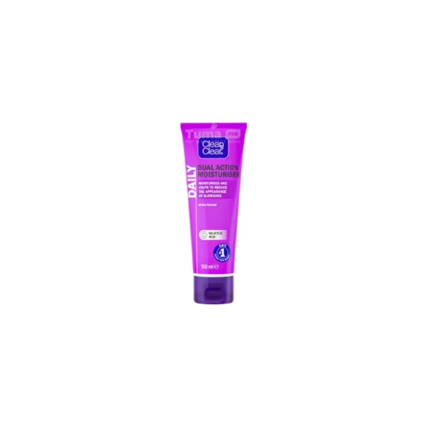 Johnson Clean And Clear Daily Dual Action Moisturiser 100ml