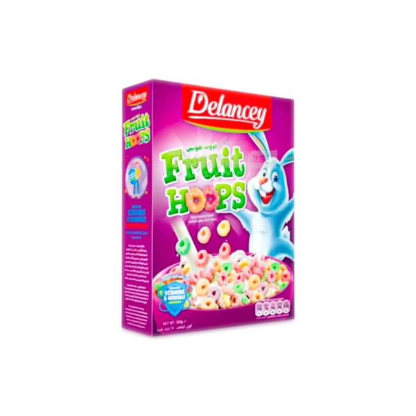 Delancey Fruit Hoops Cereals 250g