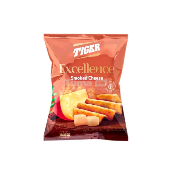 Tiger Excellence Smoked Cheese Potato Chips 115g