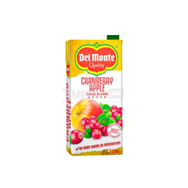 Del Monte Cranberry Apple Juice Blend 1L