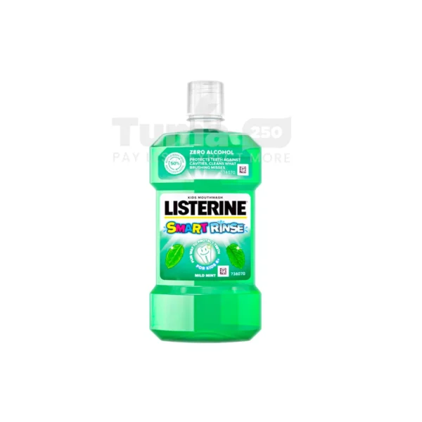 Listerine Smart Rinse Mild Mint For Kids Mouthwash 500ml