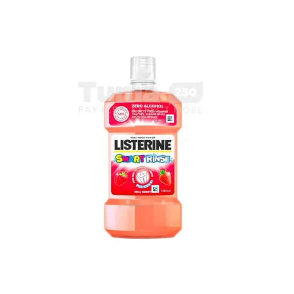 Listerine Smart Rinse Mild Berry For Kids Mouthwash 500ml