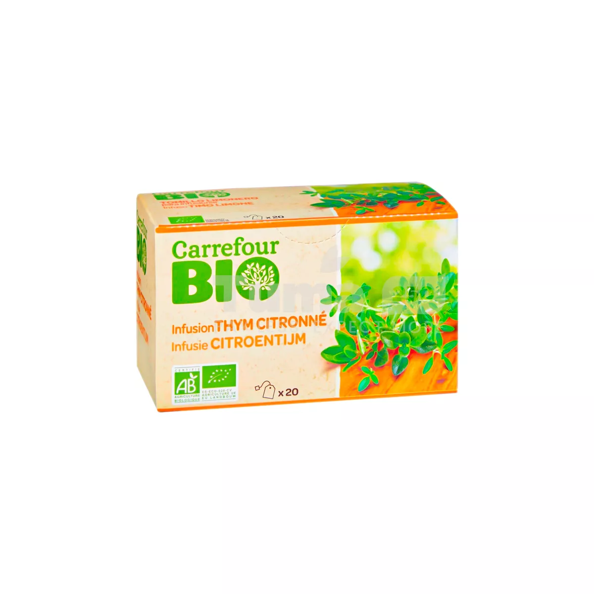 Carrefour Bio Lemon Thyme Infusion 30g (20x1.5g)