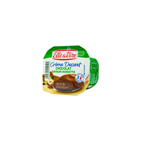 Elle & Vire Dessert Cream Chocolate Hazelnut Flavour 125g